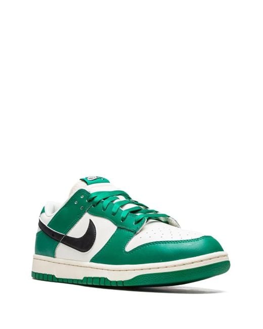 Nike Green Baskets Dunk Low Retro Se