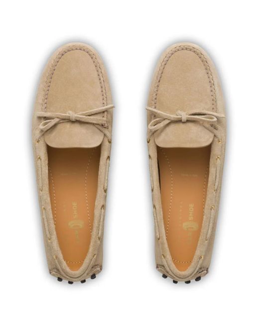 Mocassini Da Barca di Car Shoe in Brown