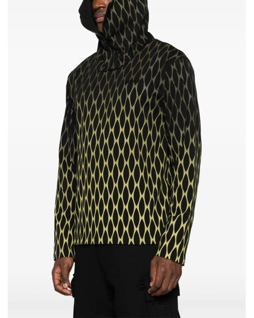 Camiseta con detalle de máscara Kusikohc de color Black