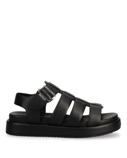 Barbour Black Charlene Sandals