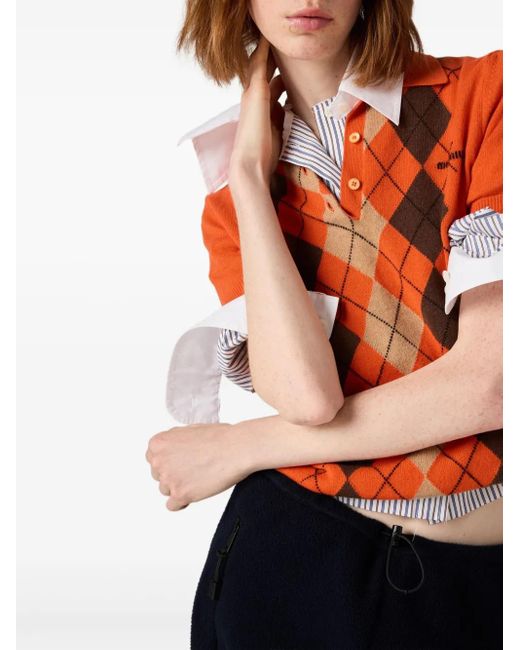 Miu Miu Gray Shirt