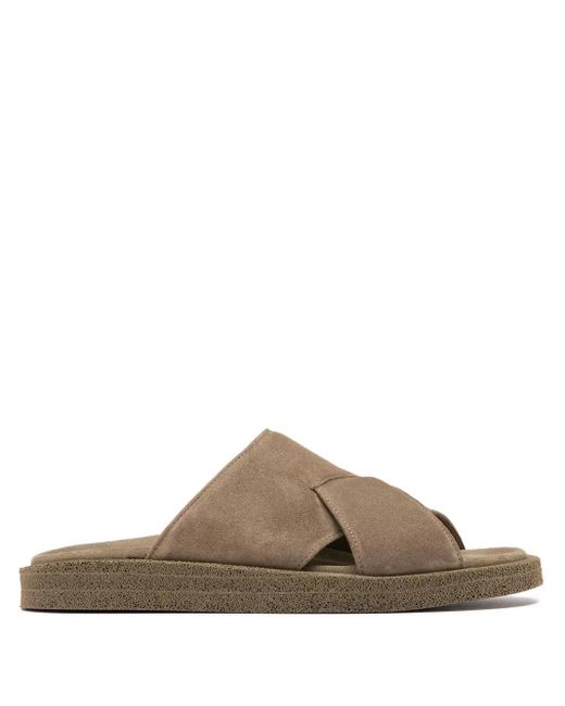 メンズ Officine Creative スエード サンダル Brown