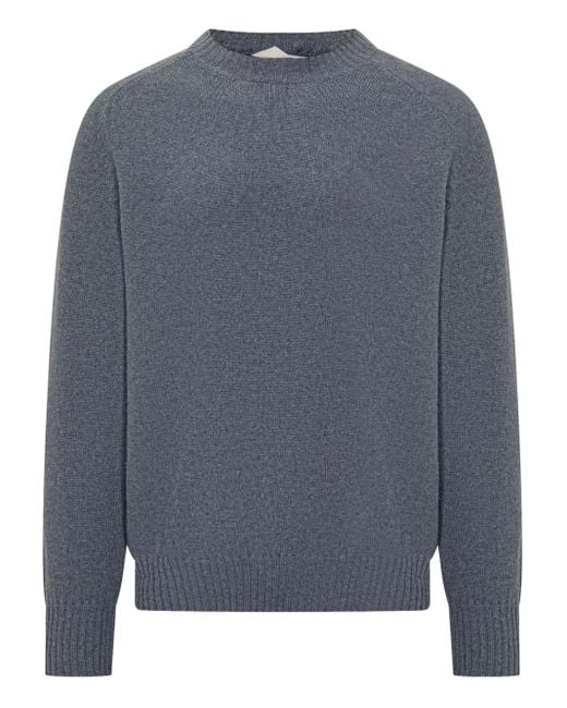 Malo Crew-Neck Sweater in Grey Lyst UK