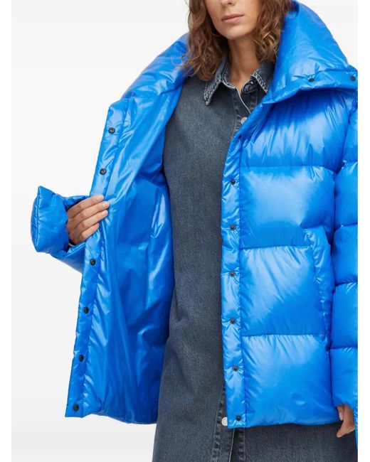 MMC Studio Blue Ilona Hooded Padded Jacket