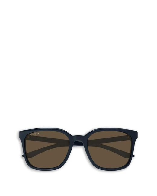 Gucci Black Square-Frame Sunglasses for men