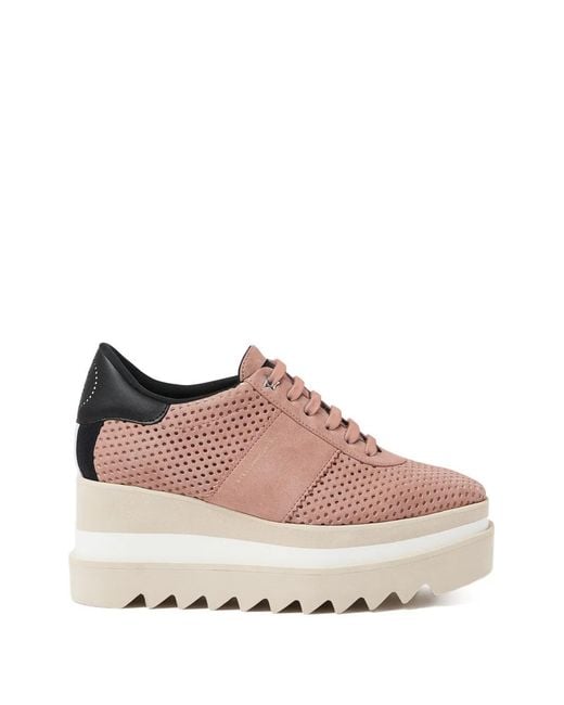Stella McCartney Pink Sneak-Elyse Sneakers