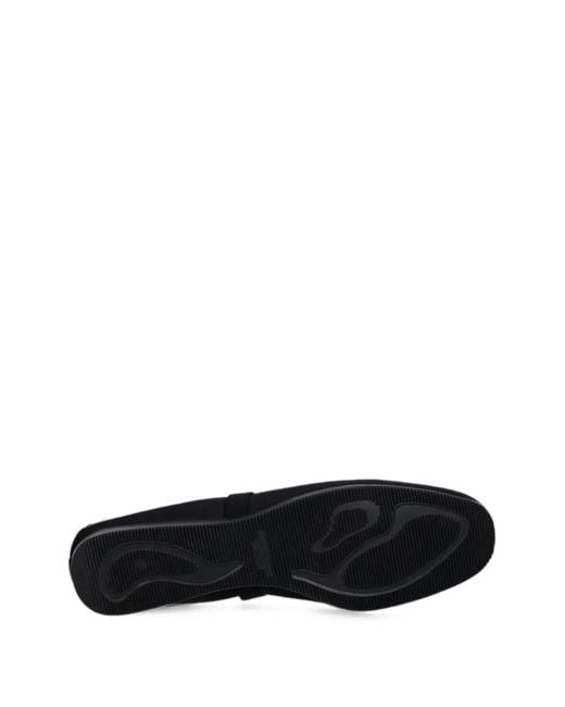 Vagabond Black Hillary Elasticated-Strap Ballet Flats