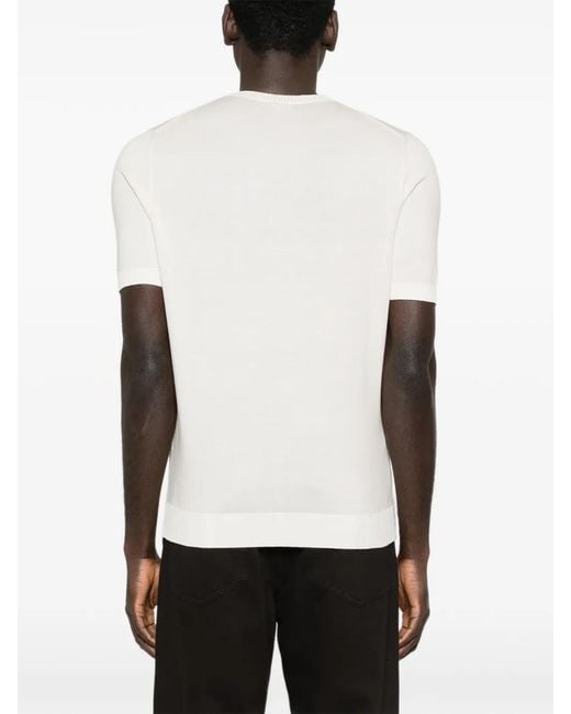 Malo White Short-Sleeve T-Shirt for men