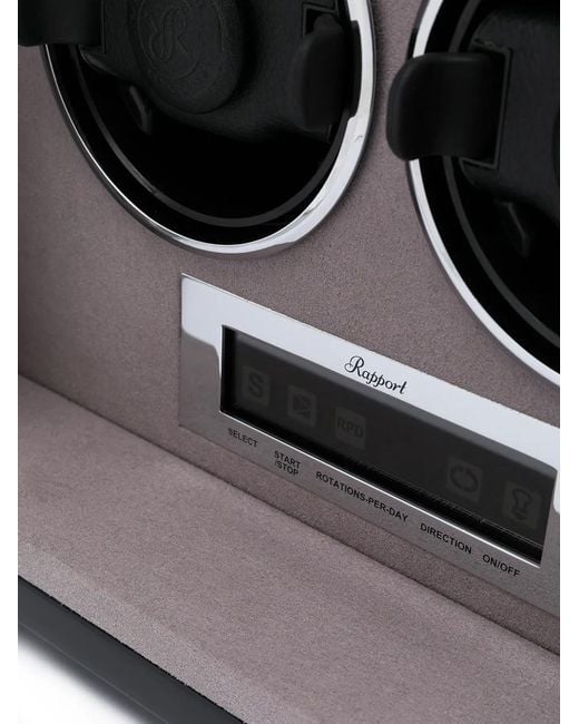 Rapport Gray Formula Six Watch Winder for men