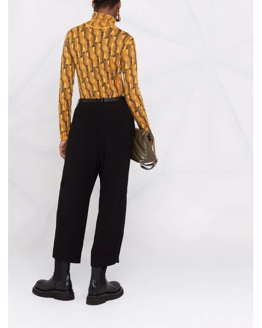 Balmain Cropped Broek in het Black