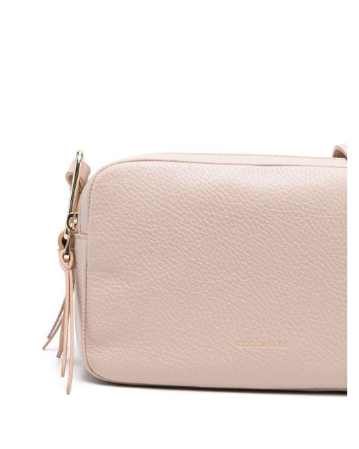 Coccinelle Pink Small Malory Cross Body Bag