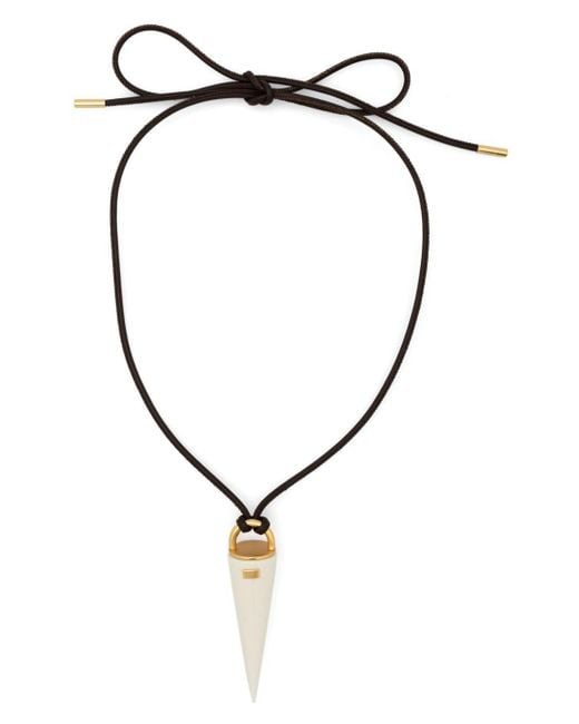 Bimba Y Lola Natural Spike-pendant Necklace