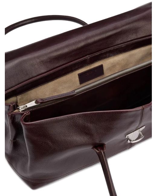 Lemaire Purple Gear Shoulder Bag