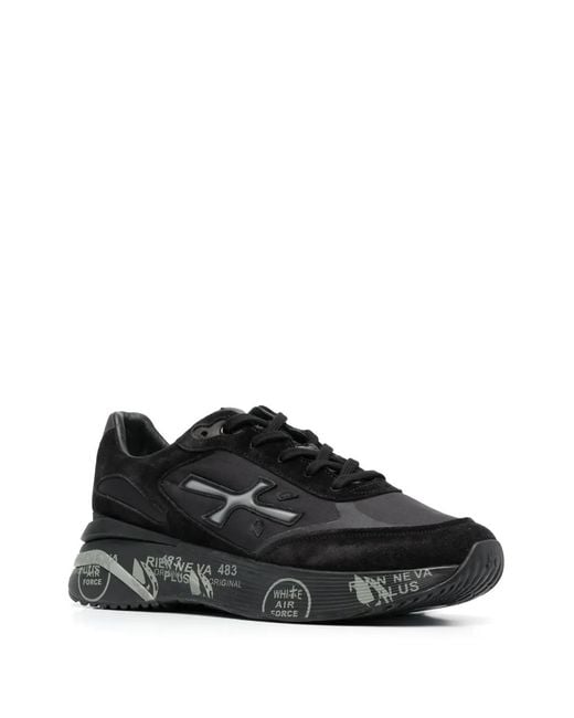 Premiata Black Sneakers for men