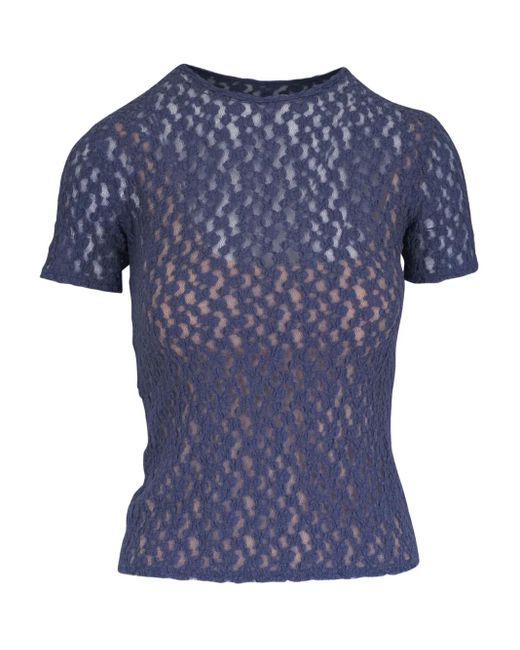 Vince Blue Lace T-Shirt