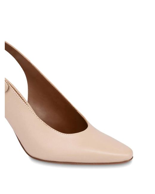 Pollini Pink Muse Slingback Pumps