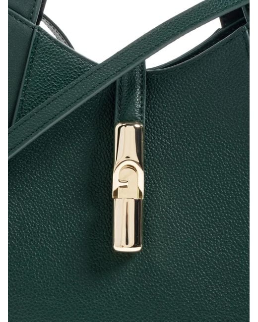 Borsa Tote Goccia Piccola di Furla in Green