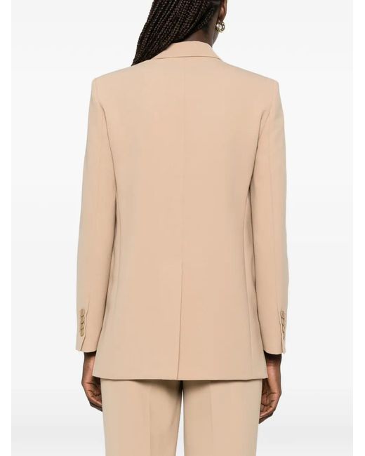 NINA 14.7 Natural Double-Breasted Blazer