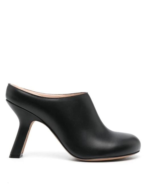 Loewe Terra 90mm レザーミュール Black