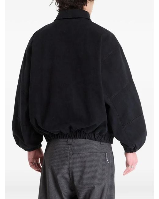Roa Black Ash Zip Jacket for men