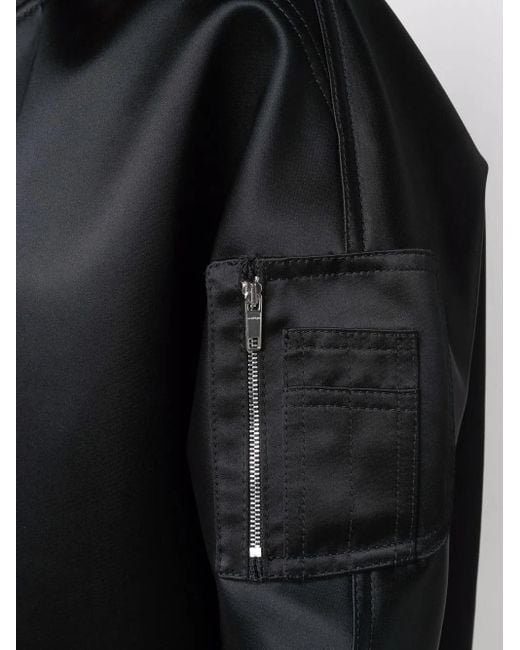 Courreges ボンバージャケット Black
