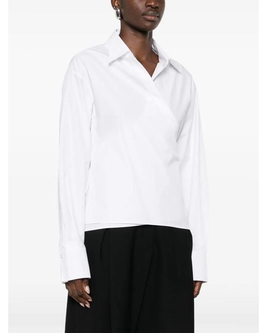 Rohe White Collared Shirt