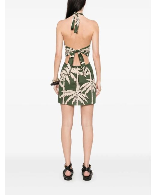 Johanna Ortiz Green Heart Pirate Mini Dress