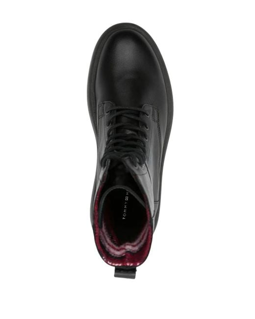 Tommy Hilfiger Black Fashion High Boot for men