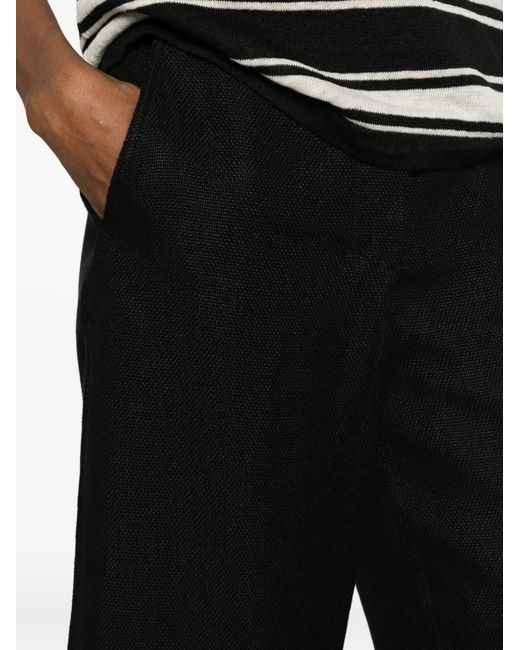 Max Mara Black Wide-Leg Trousers