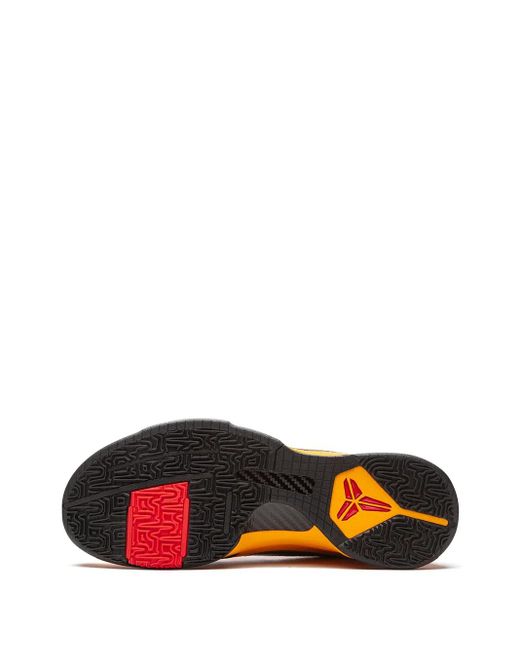 Nike Yellow Kobe 5 Protro "Bruce Lee" Sneakers