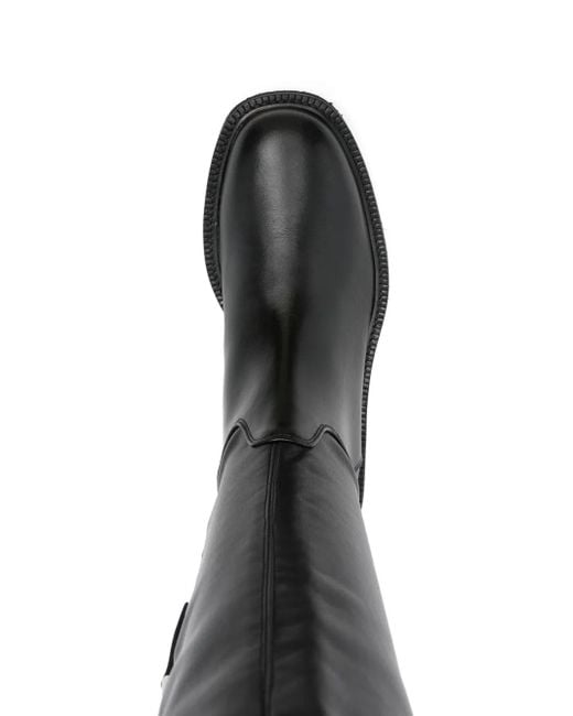 Roberto Festa Black Gia Knee-High Boots