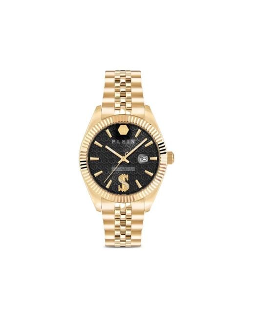 Philipp Plein Metallic Date Superlative 41Mm for men