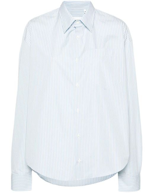 Ami-de-Coeur-motif shirt di AMI in White