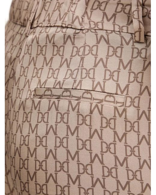 MARCIANO BY GUESS Natural Logo-Patterned Trousers