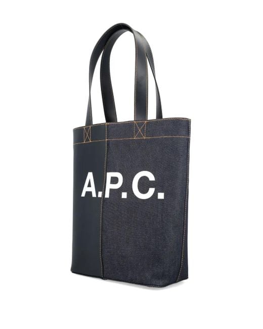 A.P.C. Black Axel Tote Bag