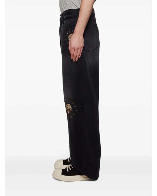 Vaqueros Beaded Sun NAHMIAS de hombre de color Black