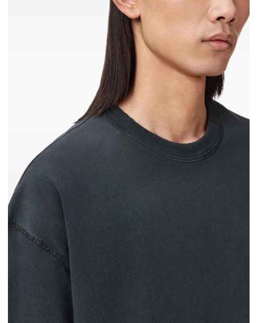 AllSaints Blue Cole Short-Sleeve Crewneck T-Shirt for men