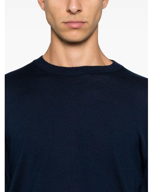 Ballantyne Blue Wool Sweater for men