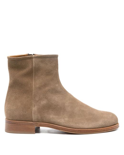 Common Projects Brown Suede Ankle Boots for men