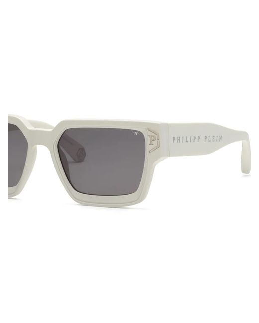 Philipp Plein Gray Brave Shade Sunglasses for men