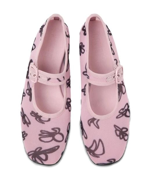 Camper Casi Myra フラットパンプス Pink