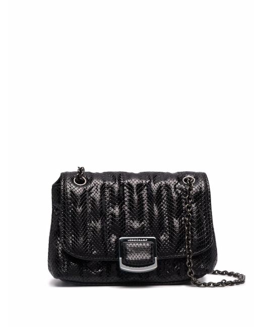 Longchamp Leather Small Brioche Crossbody Bag in Black Lyst