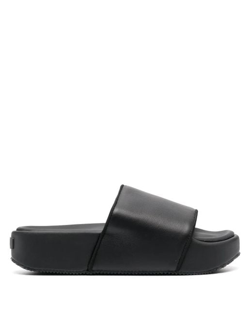 Ciabatta nera di Y-3 in Black da Uomo