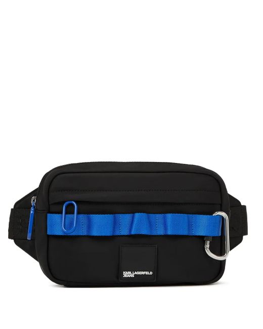 Karl Lagerfeld Heuptas Met Logopatch in het Black voor heren