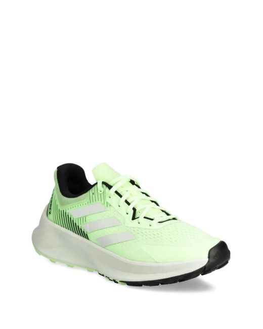 Adidas Green Soulstride Flow Sneakers for men