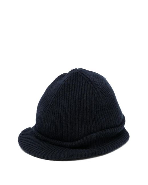 Inverni Blue Cashmere Beanie