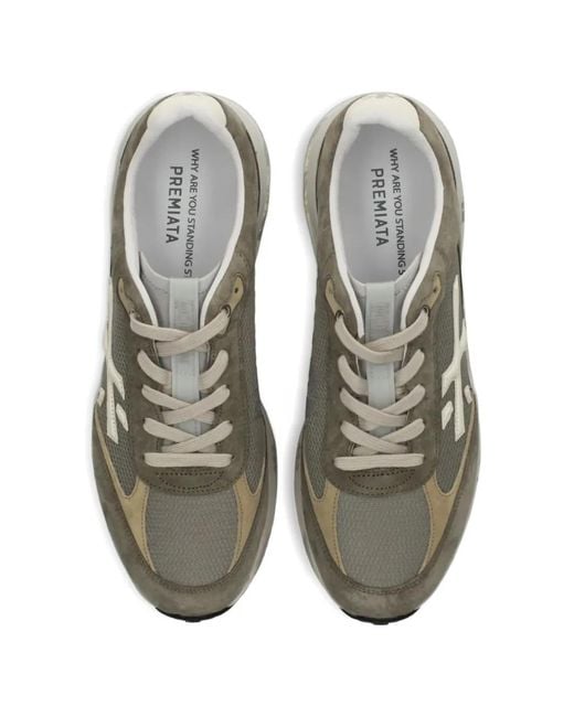 Premiata White Moerun 8300 Sneakers for men