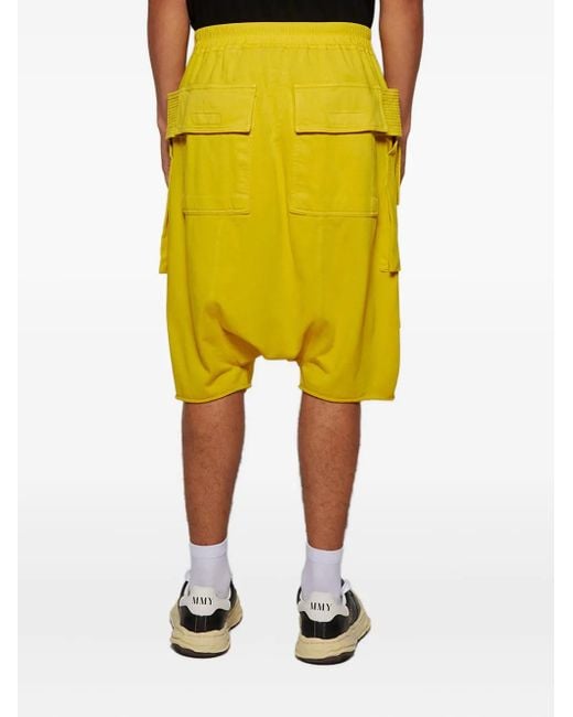 Rick Owens Klassische Cargo-Shorts in Yellow für Herren