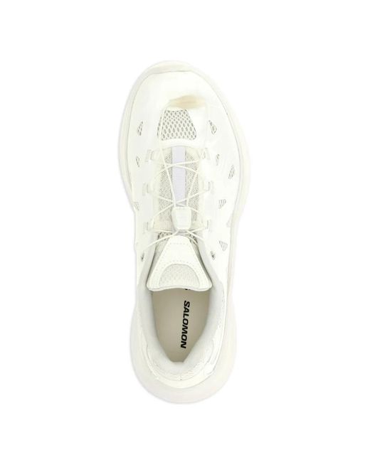 Comme des Garçons White X Salomon Xt-Whisper Platform Sneakers