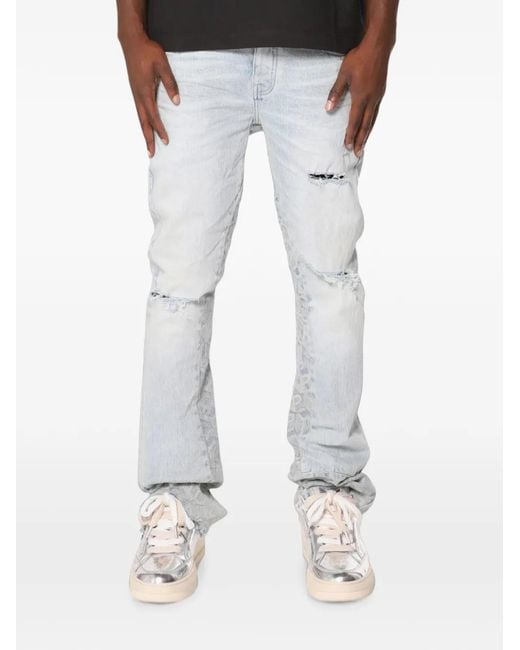 Purple Brand Blue P004 Flared Jeans